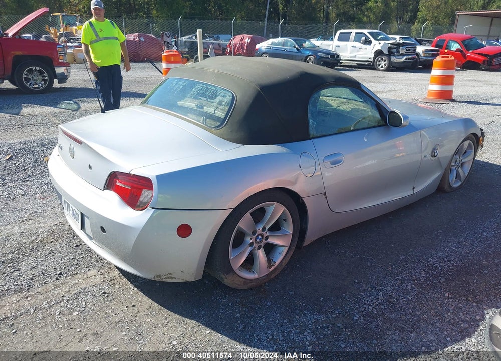 2006 BMW Z4 3.0I VIN: 4USBU33536LW58211