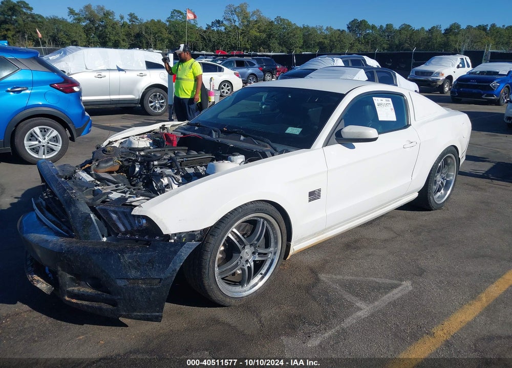 2013 FORD MUSTANG GT VIN: 1ZVBP8CF1D5277734