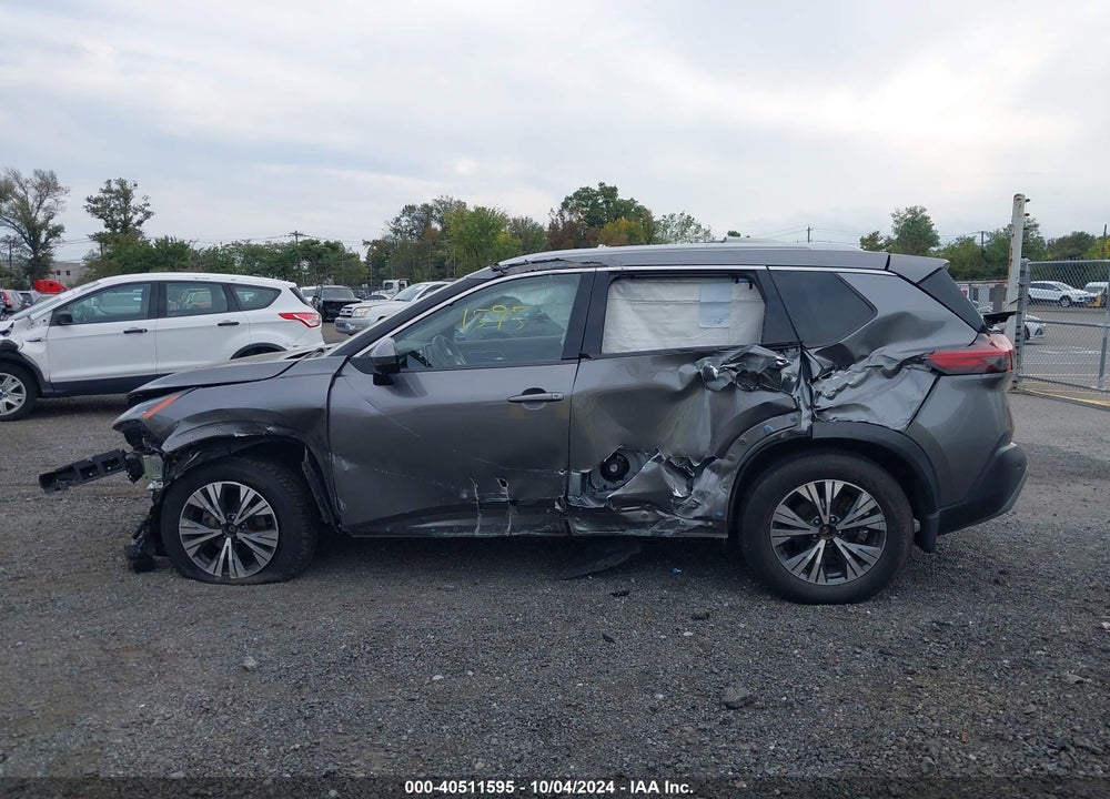 2021 NISSAN ROGUE SV INTELLIGENT AWD VIN: JN8AT3BB9MW201172