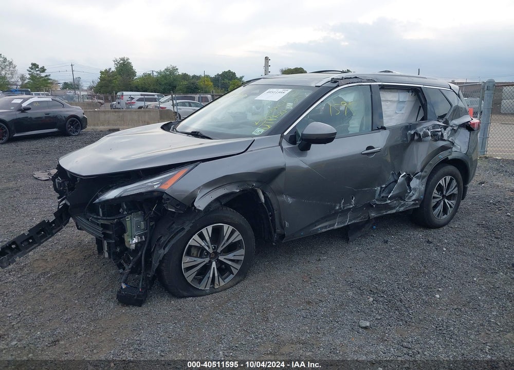 2021 NISSAN ROGUE SV INTELLIGENT AWD VIN: JN8AT3BB9MW201172