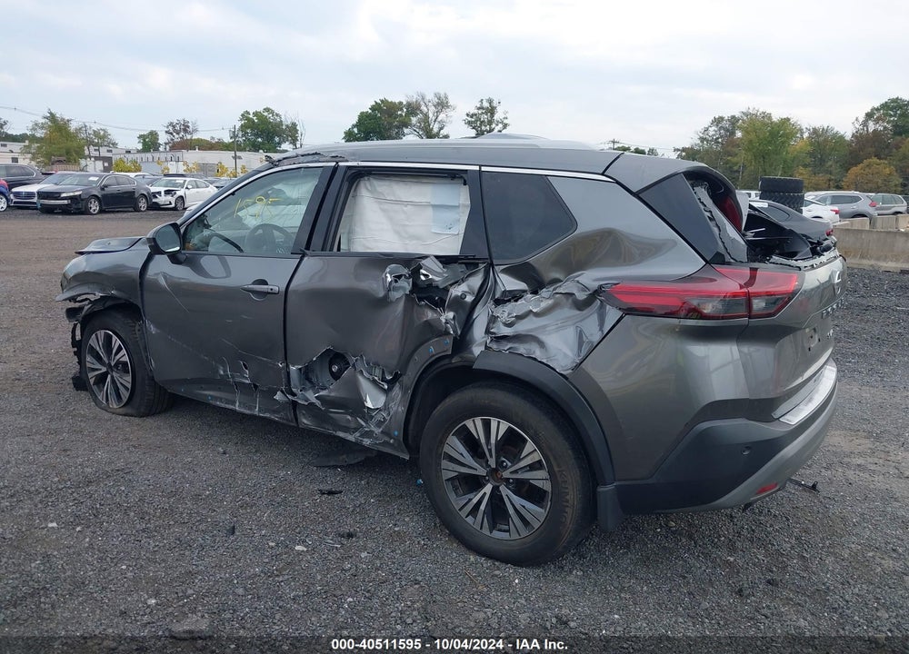 2021 NISSAN ROGUE SV INTELLIGENT AWD VIN: JN8AT3BB9MW201172