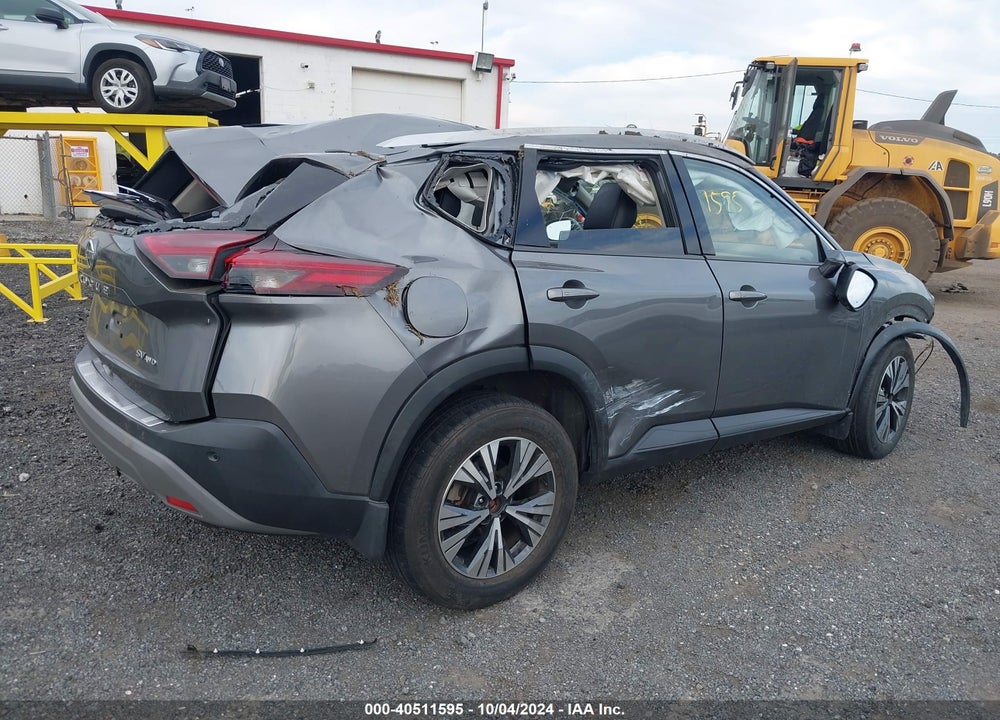 2021 NISSAN ROGUE SV INTELLIGENT AWD VIN: JN8AT3BB9MW201172