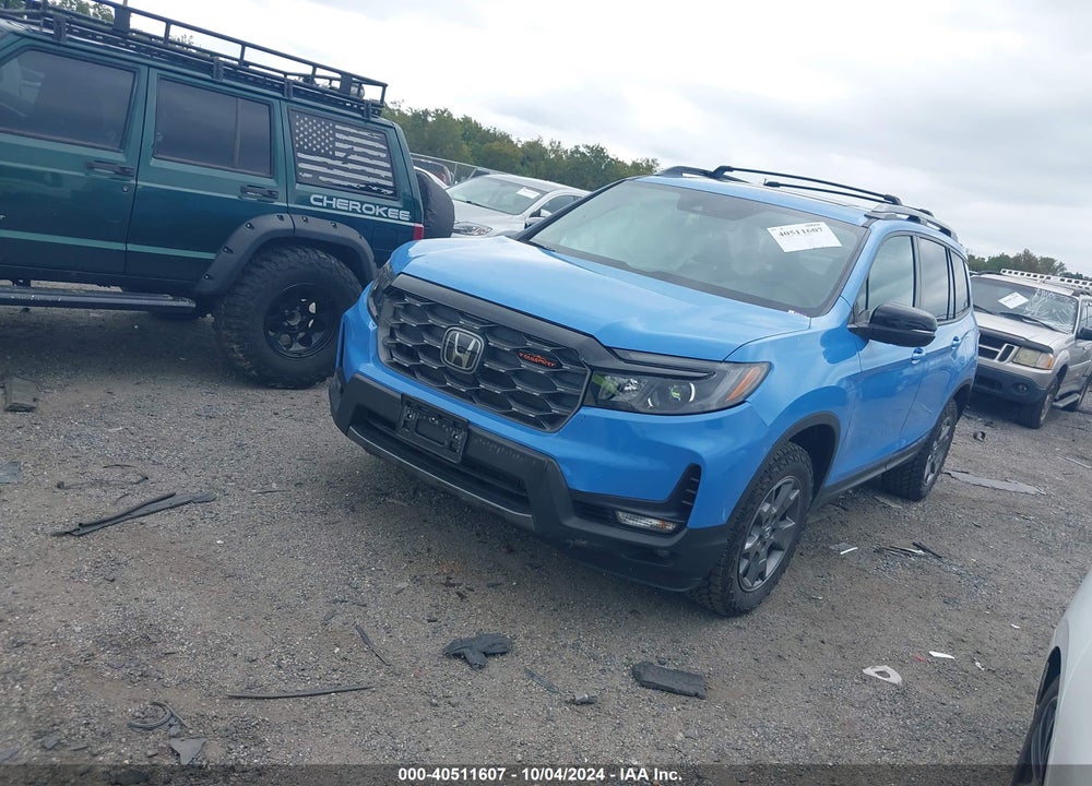 2024 HONDA PASSPORT AWD TRAILSPORT VIN: 5FNYF8H62RB007488
