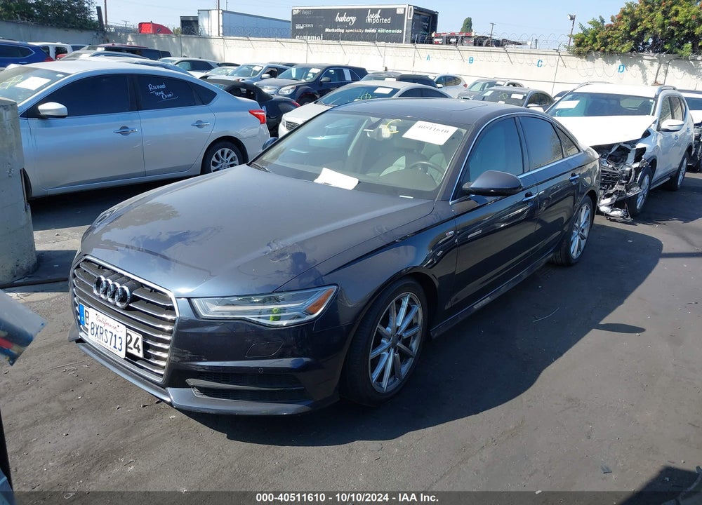 2018 AUDI A6 2.0T PREMIUM VIN: WAUD8AFC0JN040047