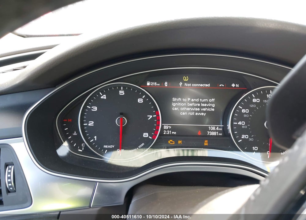 2018 AUDI A6 2.0T PREMIUM VIN: WAUD8AFC0JN040047