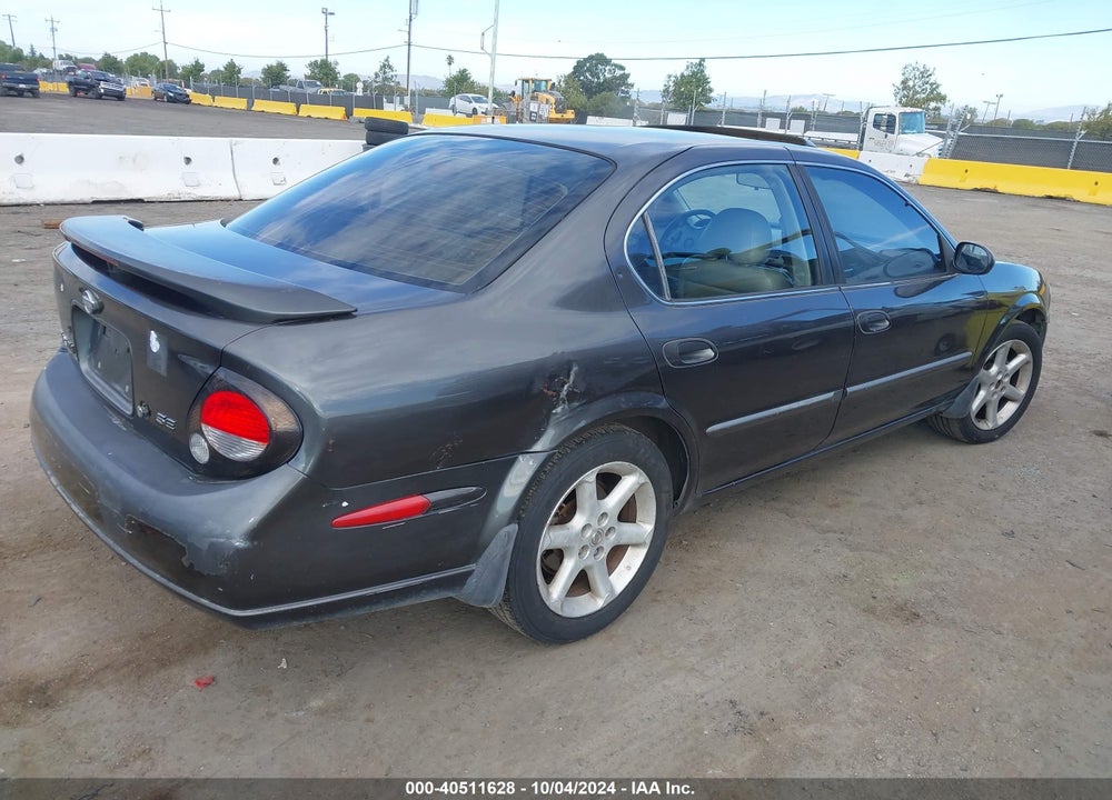 2000 NISSAN MAXIMA GLE/GXE/SE VIN: JN1CA31A4YT013267