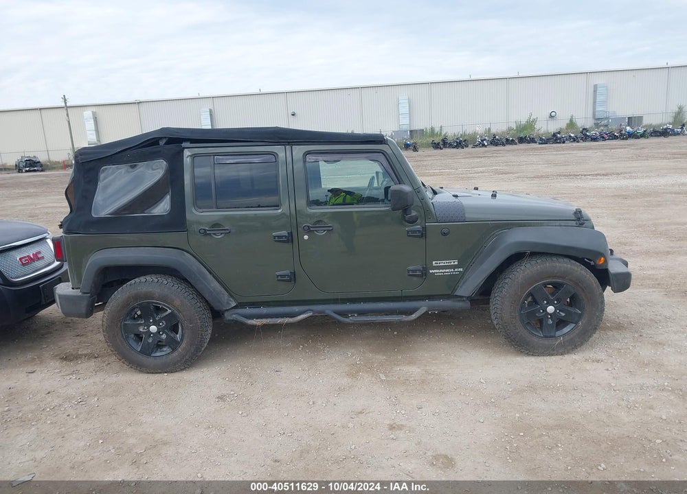 2015 JEEP WRANGLER UNLIMITED SPORT VIN: 1C4BJWDGXFL658593