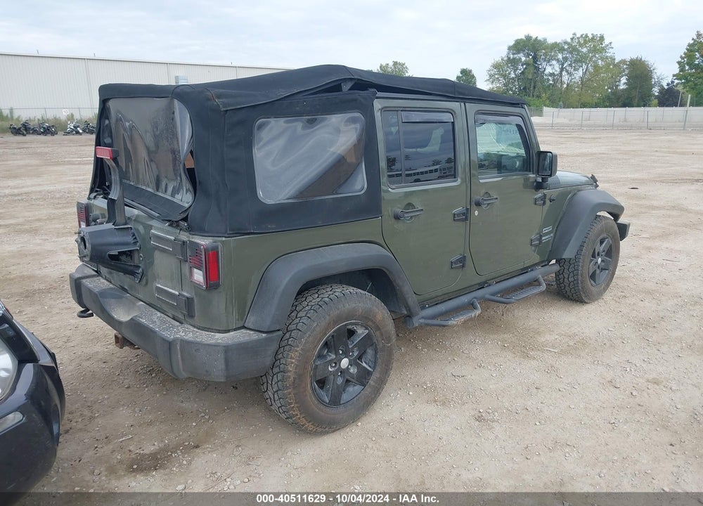 2015 JEEP WRANGLER UNLIMITED SPORT VIN: 1C4BJWDGXFL658593