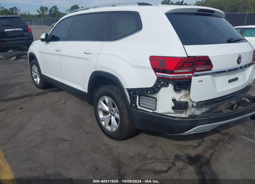 2019 VOLKSWAGEN ATLAS 3.6L V6 SE VIN: 1V2DR2CA6KC578921