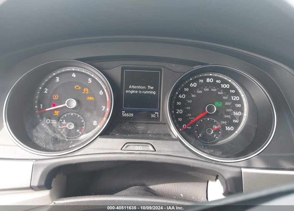 2019 VOLKSWAGEN ATLAS 3.6L V6 SE VIN: 1V2DR2CA6KC578921