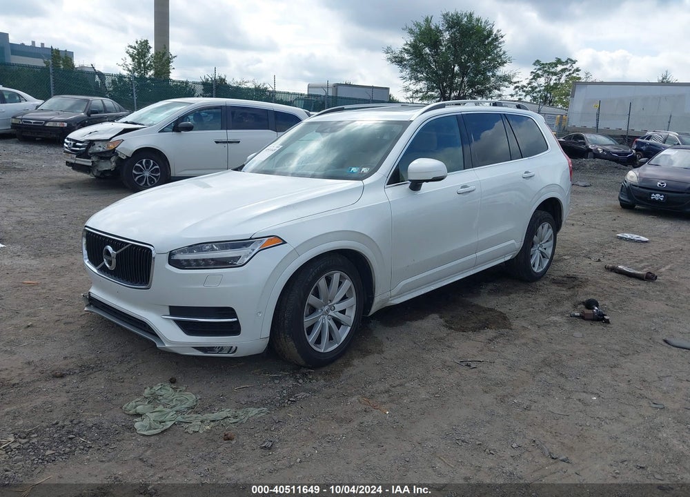 2016 VOLVO XC90 T6 MOMENTUM VIN: YV4A22PK8G1039129
