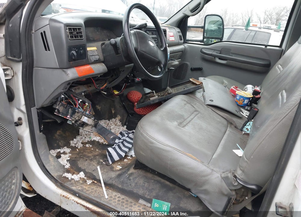 2002 FORD F-550 CHASSIS VIN: 1FDAF57F52ED14349