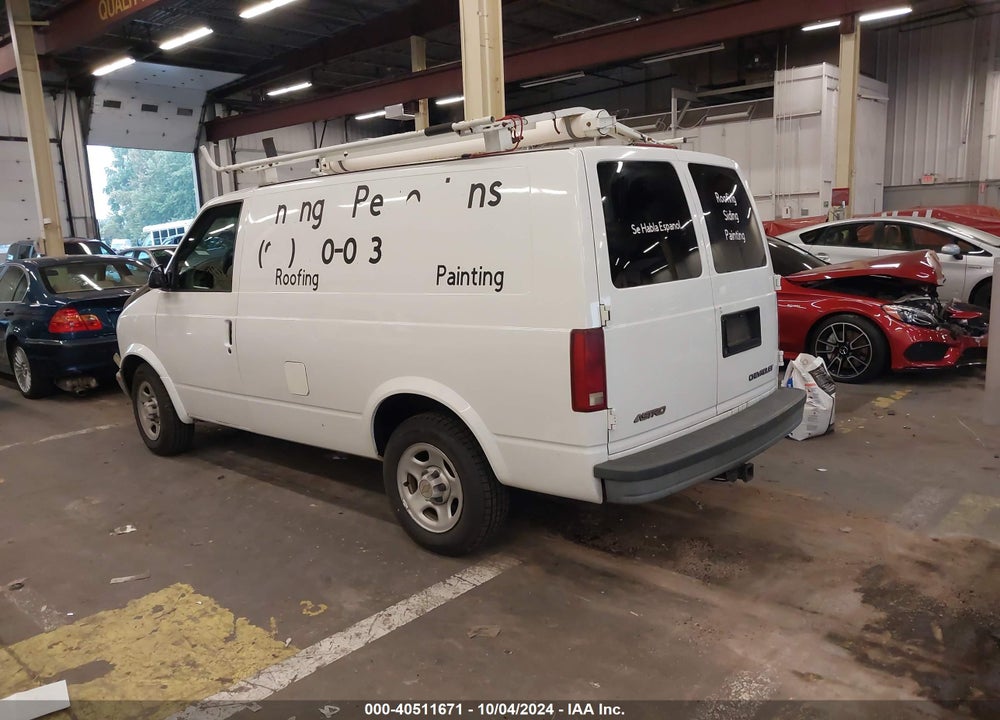 2004 CHEVROLET ASTRO VIN: 1GCDM19X84B125706