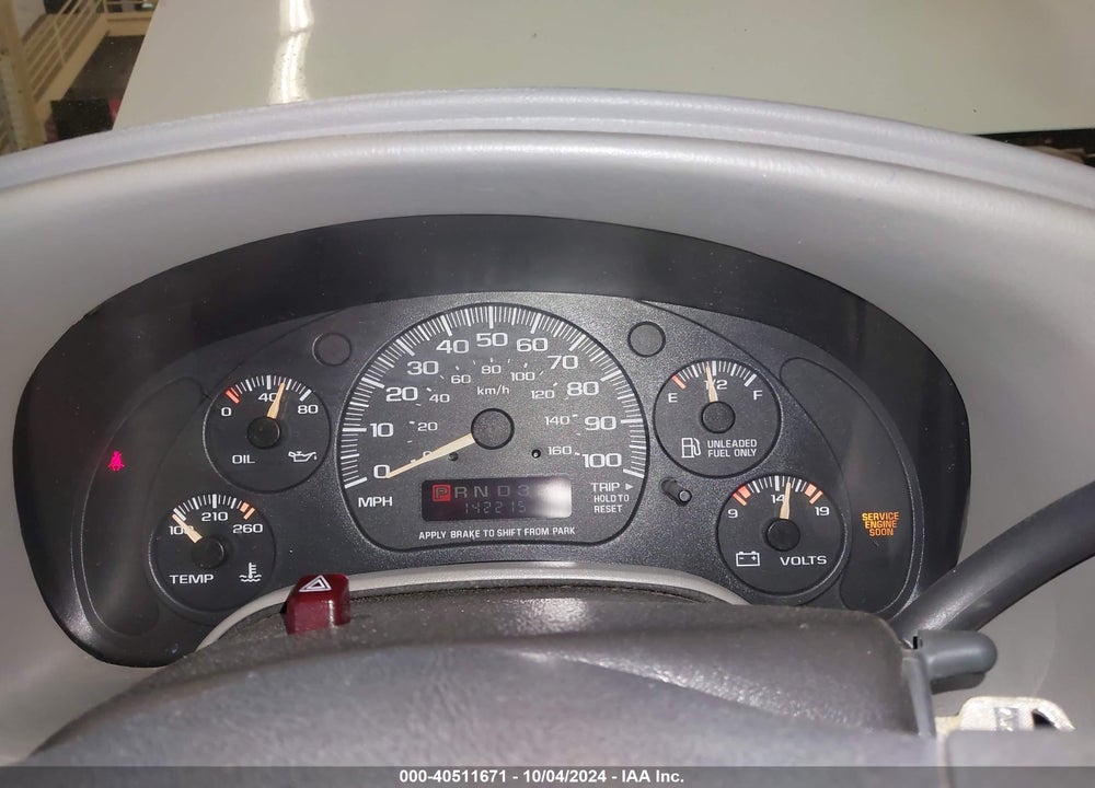 2004 CHEVROLET ASTRO VIN: 1GCDM19X84B125706