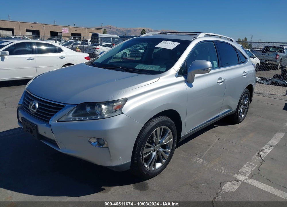 2013 LEXUS RX 350 VIN: JTJBK1BA6D2027077
