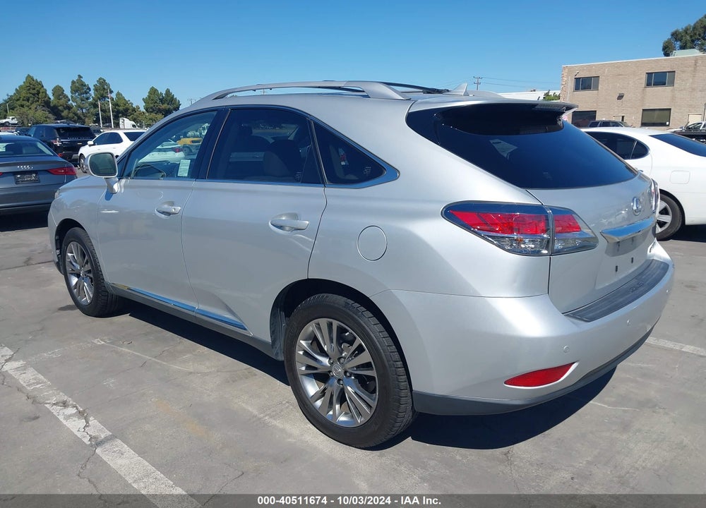 2013 LEXUS RX 350 VIN: JTJBK1BA6D2027077