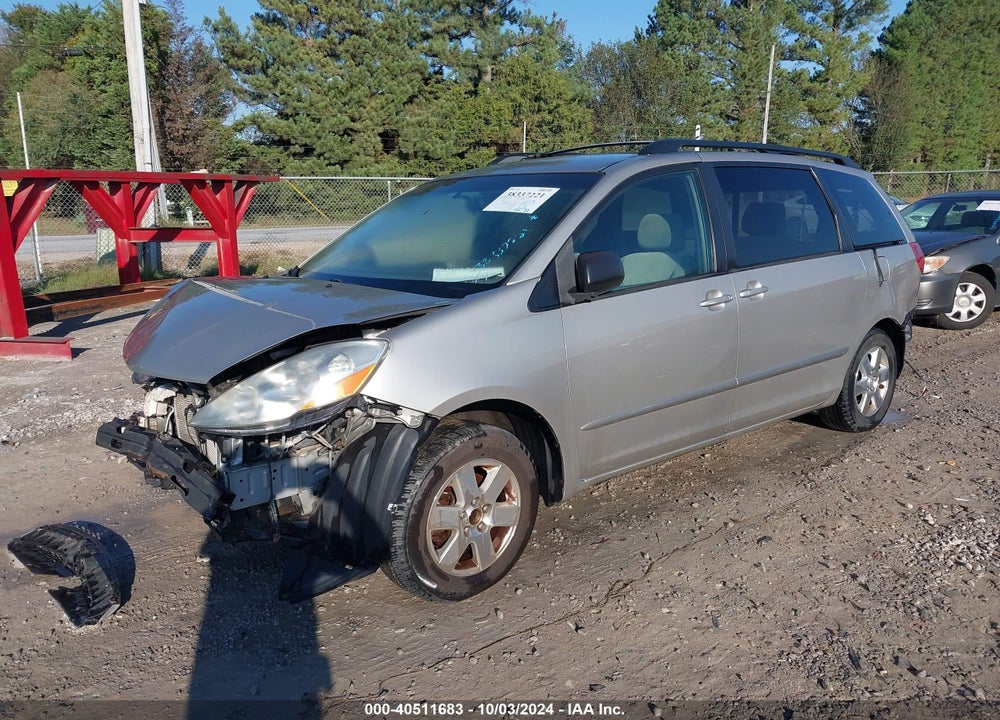 2008 TOYOTA SIENNA VIN: 5TDZK23C38S162331