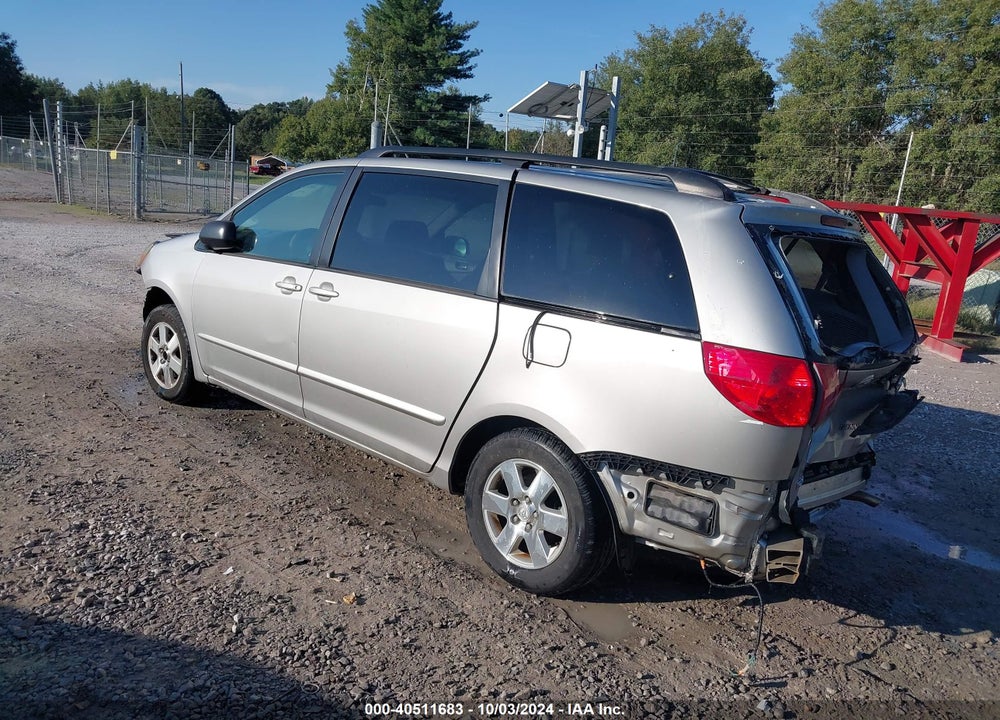 2008 TOYOTA SIENNA VIN: 5TDZK23C38S162331
