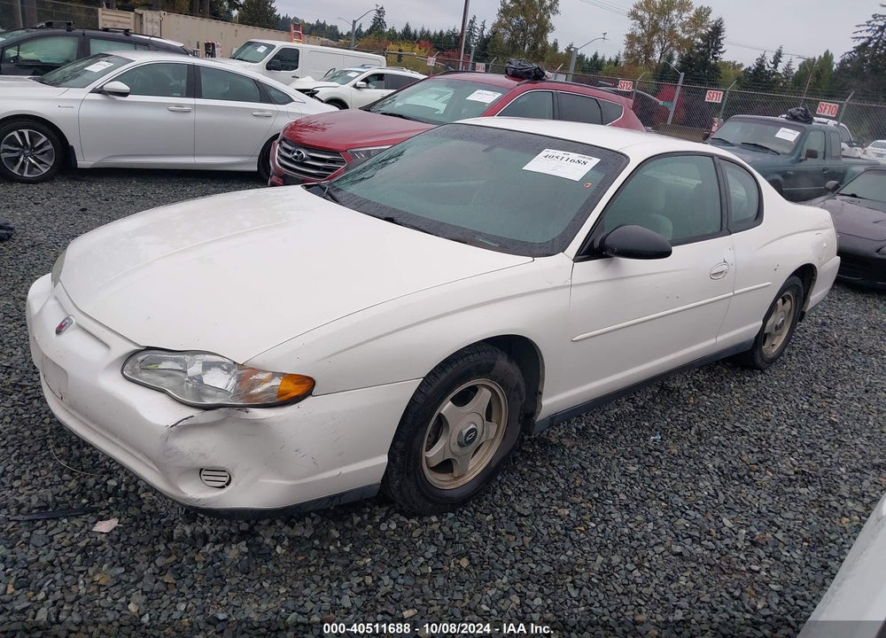 2003 CHEVROLET MONTE CARLO LS VIN: 2G1WW12E739245887