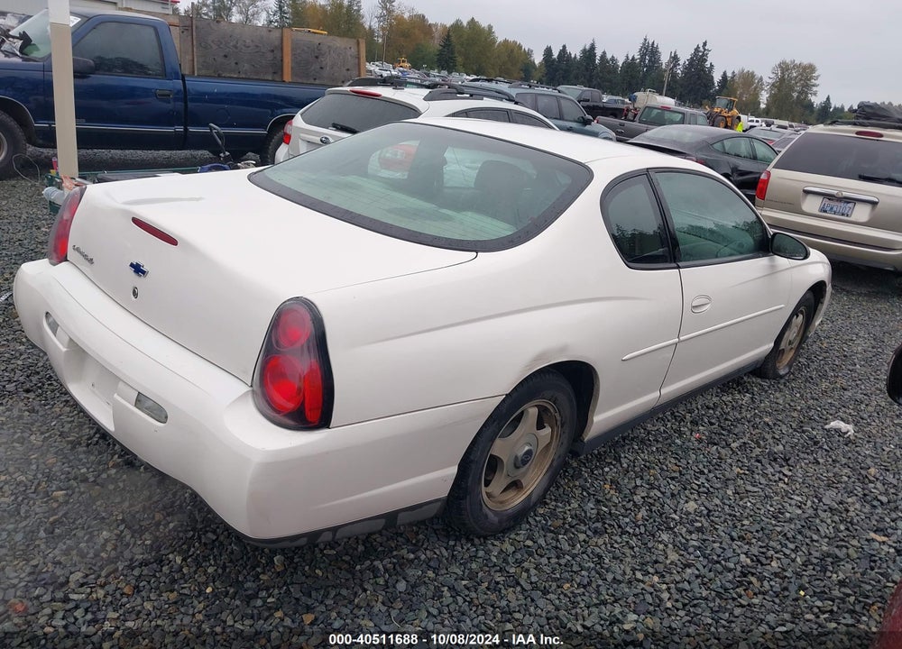 2003 CHEVROLET MONTE CARLO LS VIN: 2G1WW12E739245887