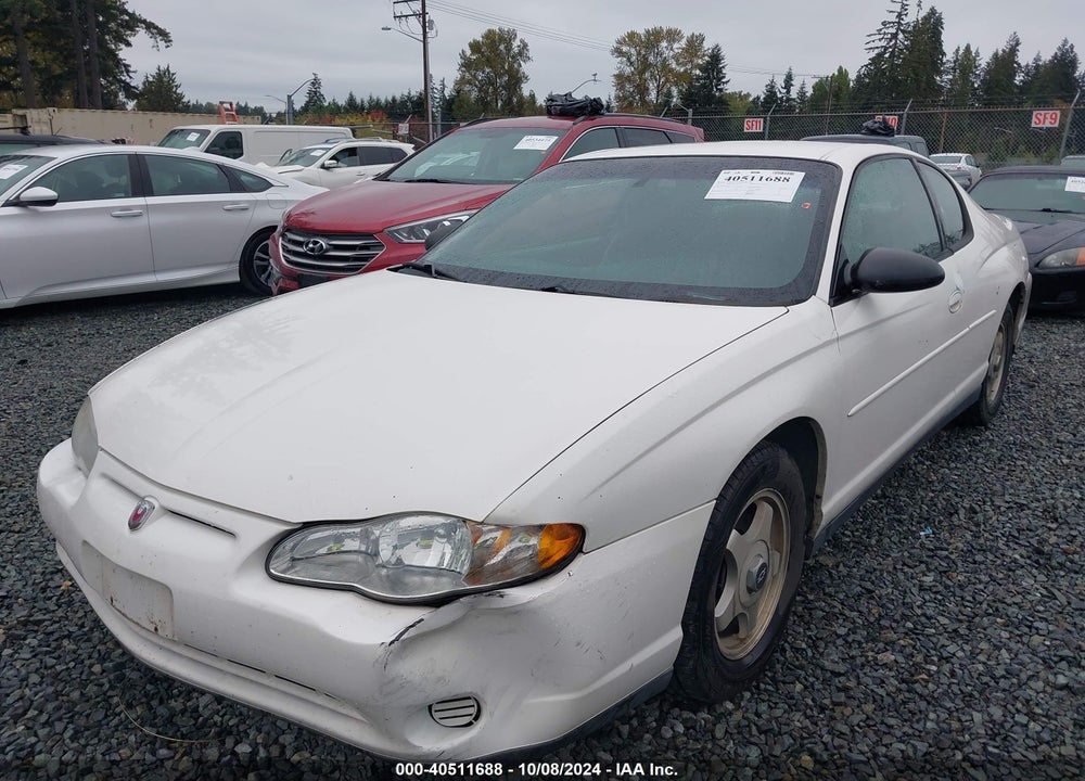 2003 CHEVROLET MONTE CARLO LS VIN: 2G1WW12E739245887