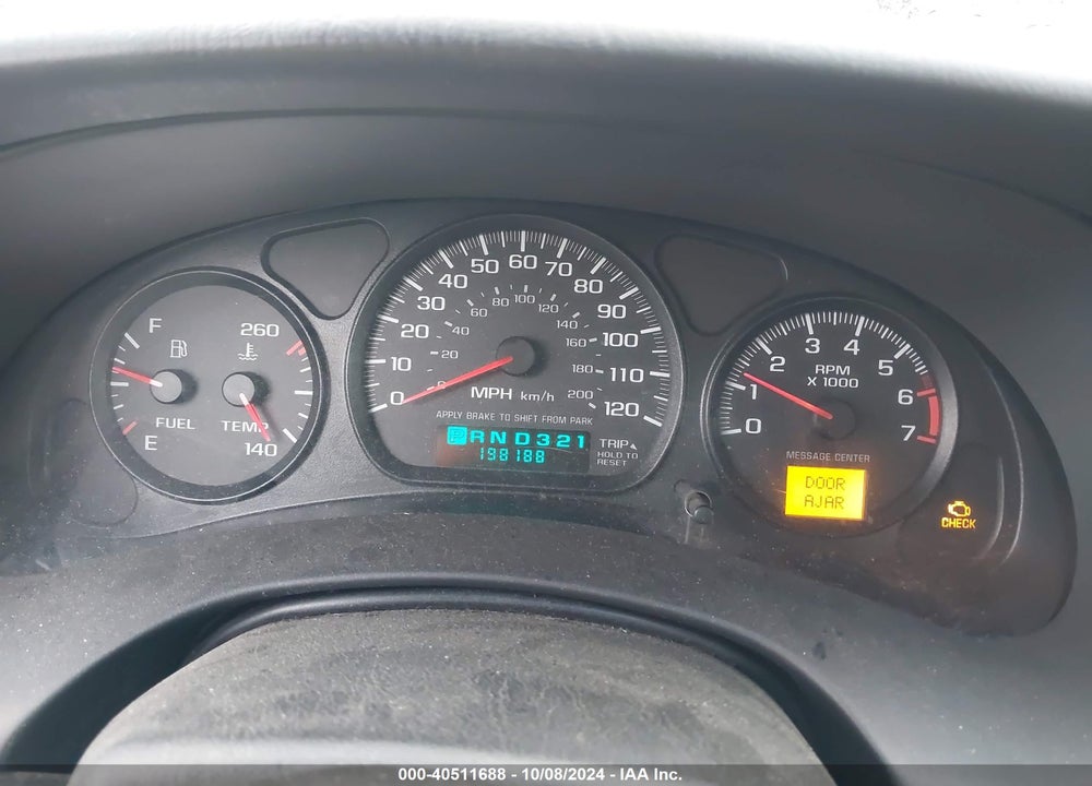 2003 CHEVROLET MONTE CARLO LS VIN: 2G1WW12E739245887