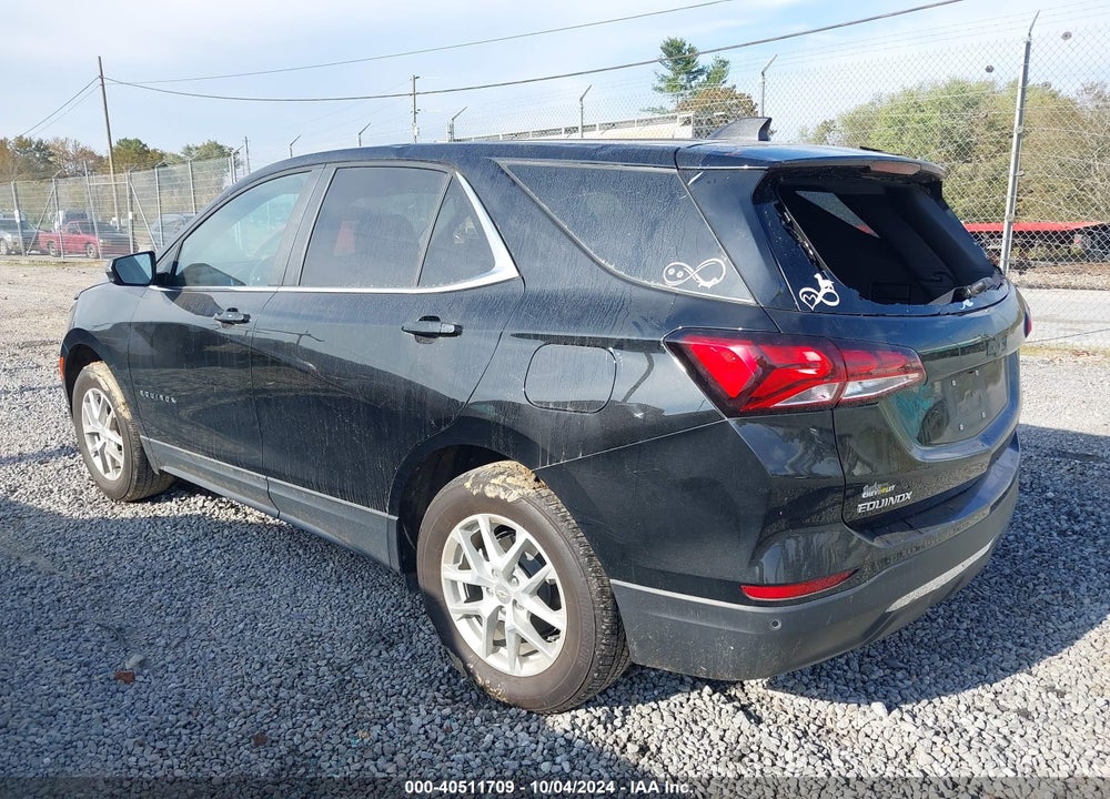 2022 CHEVROLET EQUINOX AWD LT VIN: 3GNAXUEV7NL279010
