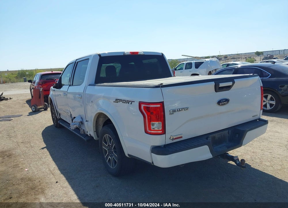 2015 FORD F-150 XLT VIN: 1FTEW1CF9FKE48194