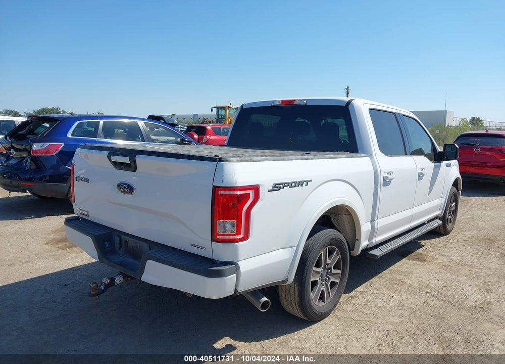2015 FORD F-150 XLT VIN: 1FTEW1CF9FKE48194