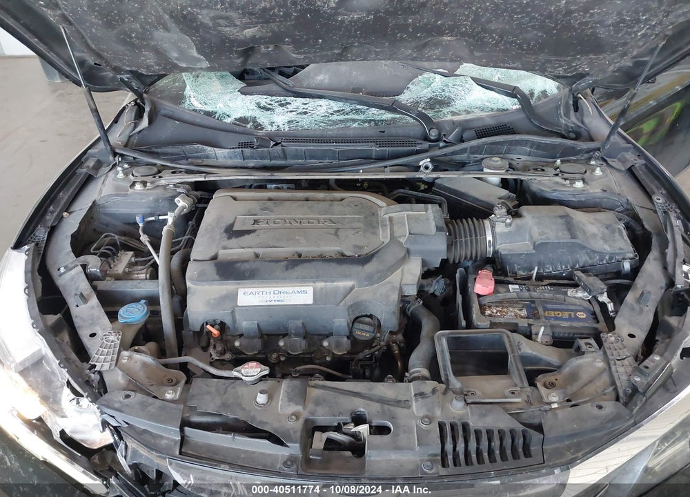 2017 HONDA ACCORD EX-L V6 VIN: 1HGCR3F8XHA041468