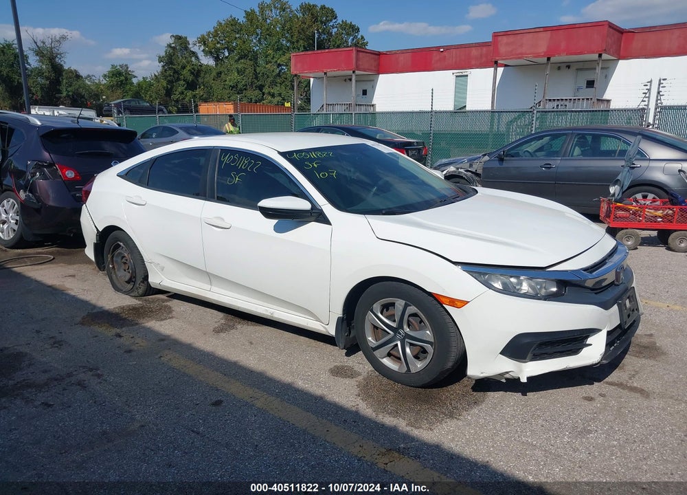 2017 HONDA CIVIC LX VIN: 19XFC2F53HE067601