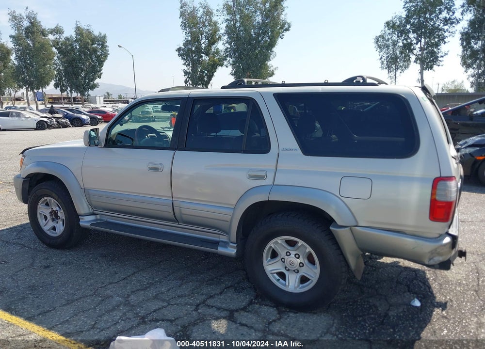 1999 TOYOTA 4RUNNER LIMITED V6 VIN: JT3GN87R7X0107841