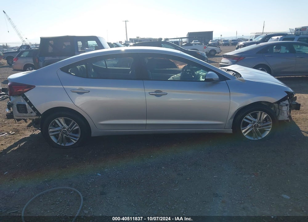2019 HYUNDAI ELANTRA SEL VIN: 5NPD84LF5KH408078
