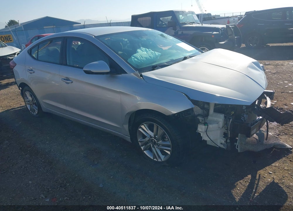 2019 HYUNDAI ELANTRA SEL VIN: 5NPD84LF5KH408078