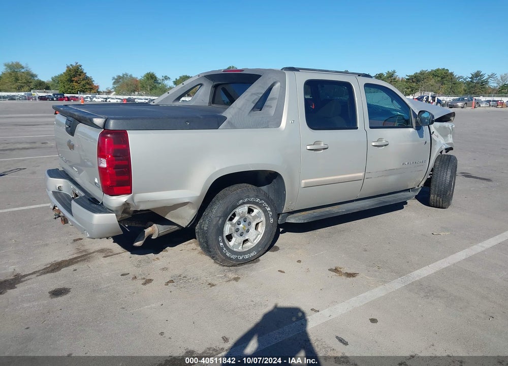 2008 CHEVROLET AVALANCHE 1500 LT VIN: 3GNFK12398G111355