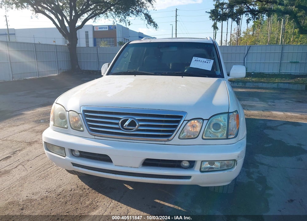 2006 LEXUS LX 470 BASE (A5) VIN: JTJHT00W764012515