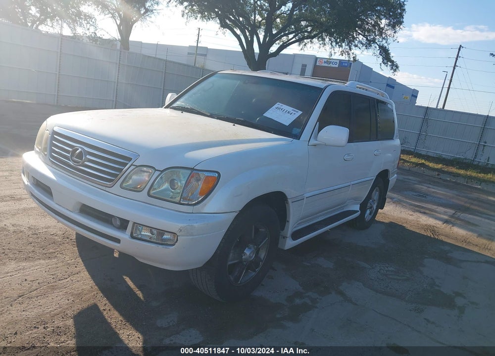 2006 LEXUS LX 470 BASE (A5) VIN: JTJHT00W764012515