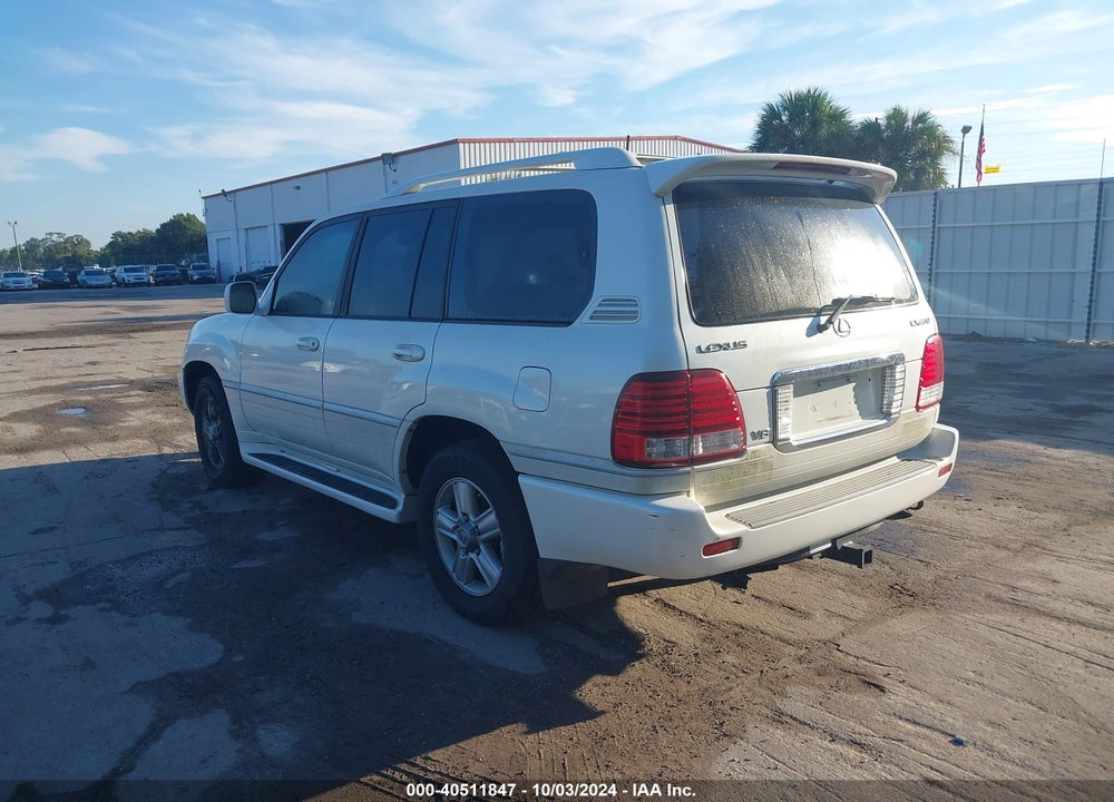 2006 LEXUS LX 470 BASE (A5) VIN: JTJHT00W764012515