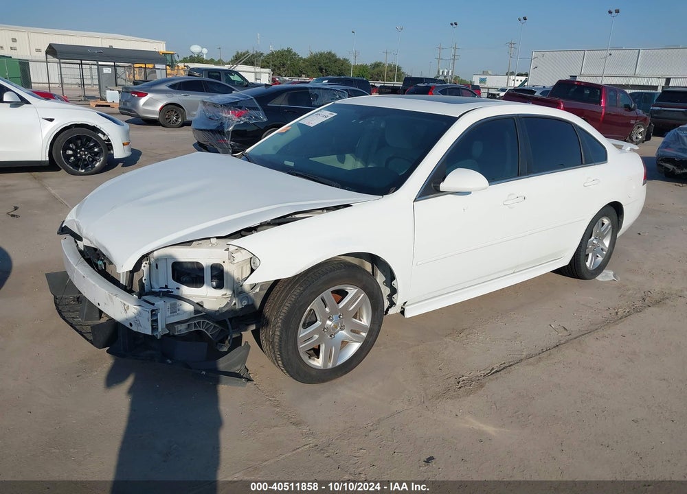 2012 CHEVROLET IMPALA LT VIN: 2G1WG5E34C1101176