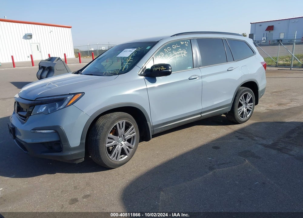 2022 HONDA PILOT AWD SPORT VIN: 5FNYF6H34NB041338
