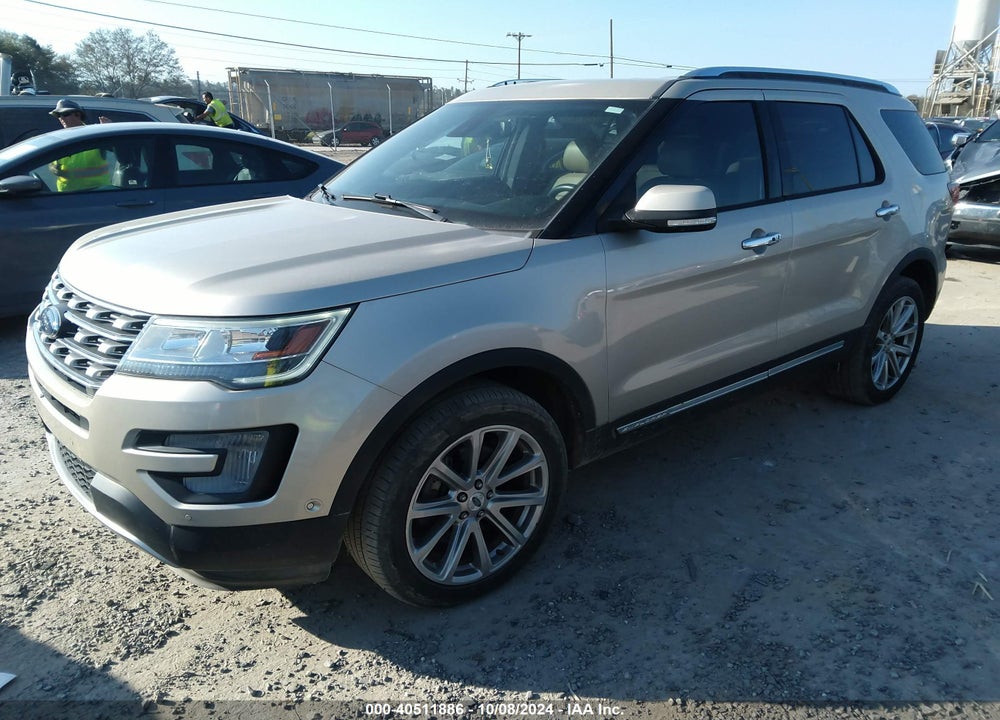 2017 FORD EXPLORER LIMITED VIN: 1FM5K8FH9HGD77744