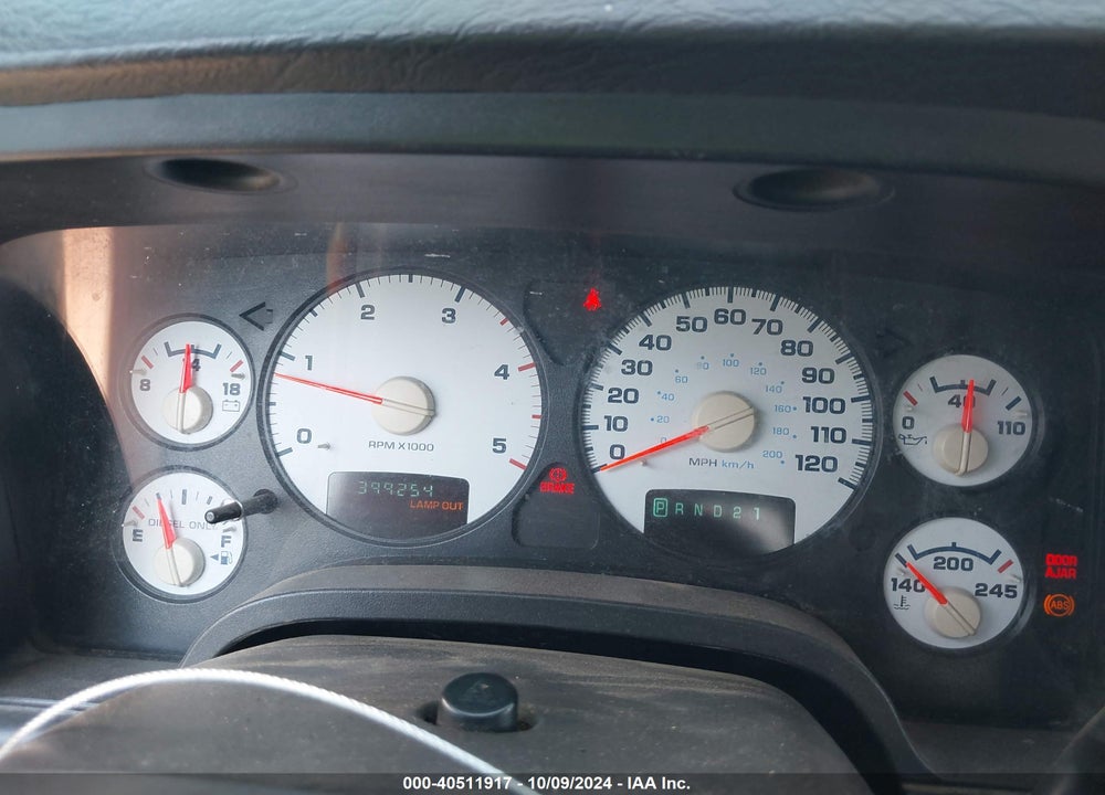2004 DODGE RAM 3500 SLT/LARAMIE VIN: 3D7MA48C04G144725