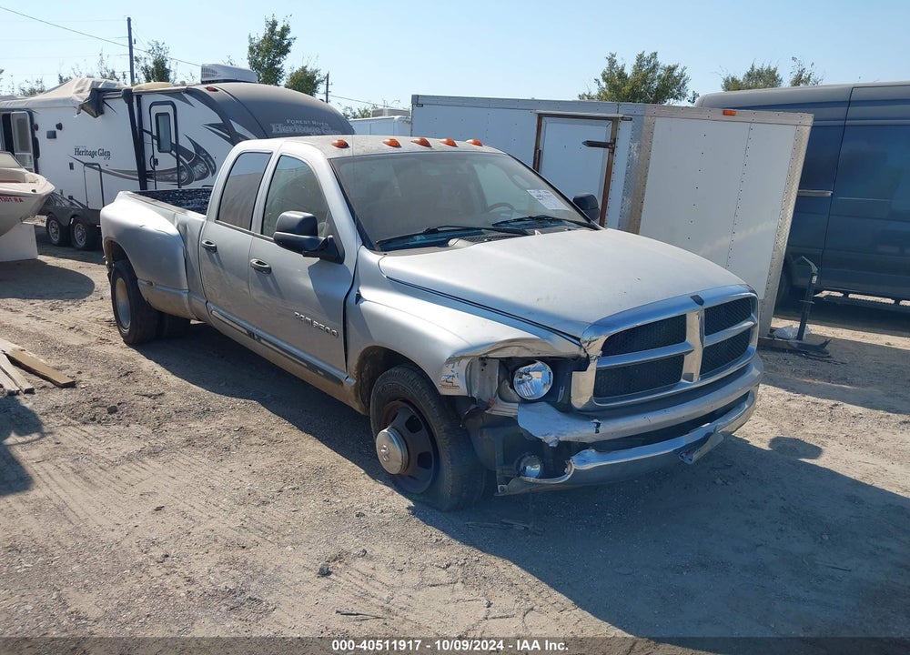 2004 DODGE RAM 3500 SLT/LARAMIE VIN: 3D7MA48C04G144725
