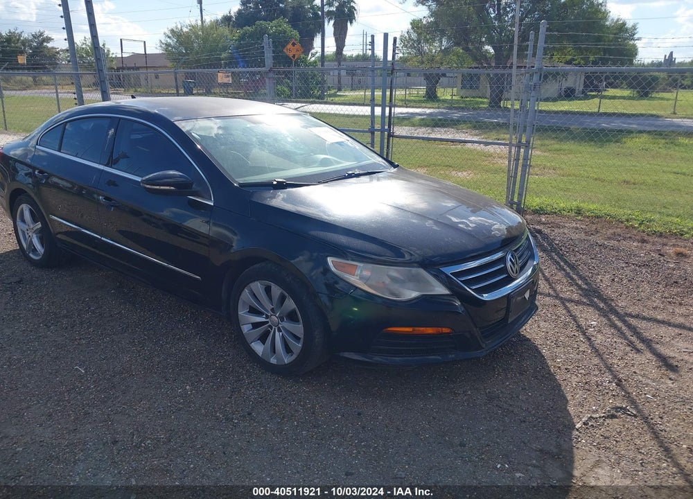 2012 VOLKSWAGEN CC SPORT VIN: WVWMP7AN5CE510349