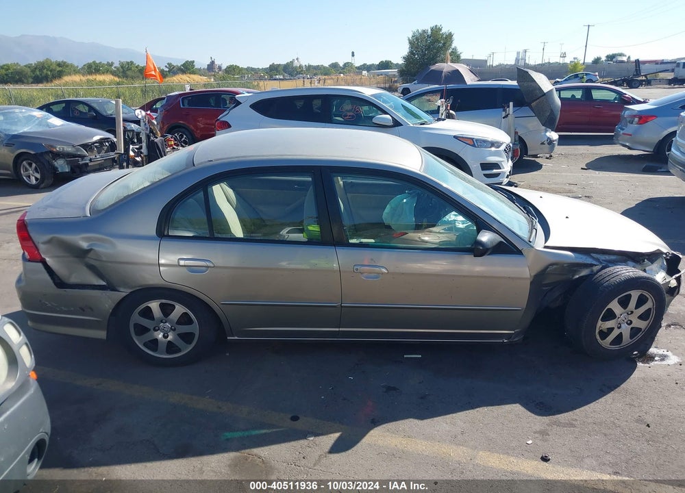 2005 HONDA CIVIC LX VIN: 1HGES16515L013954