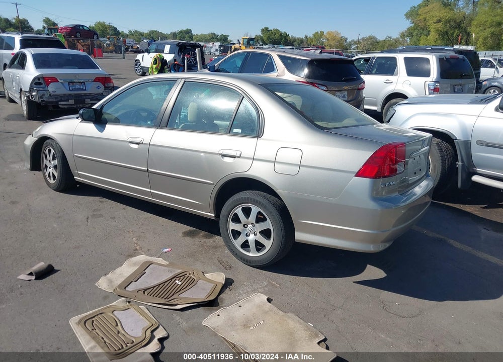 2005 HONDA CIVIC LX VIN: 1HGES16515L013954