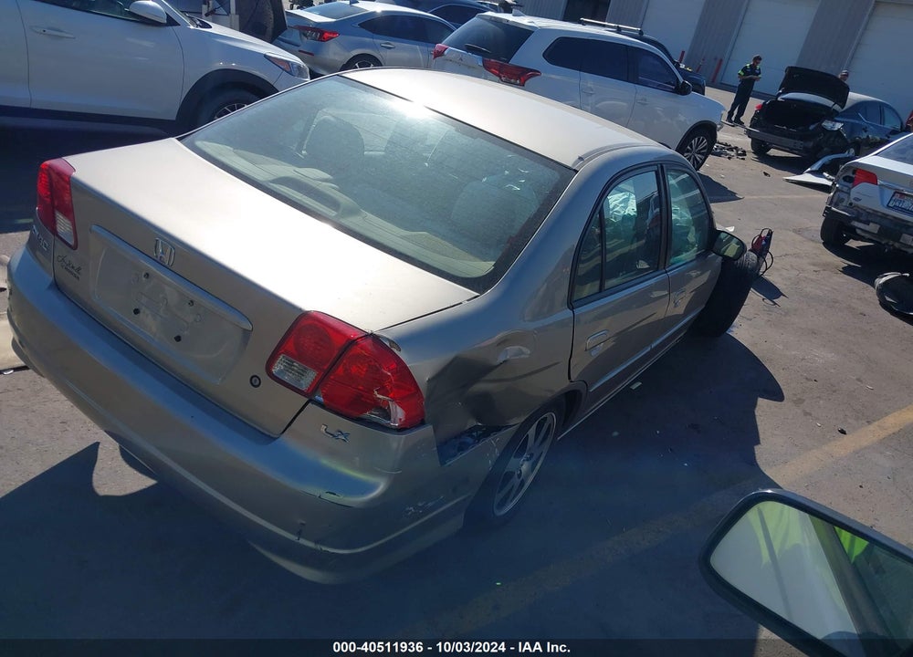 2005 HONDA CIVIC LX VIN: 1HGES16515L013954