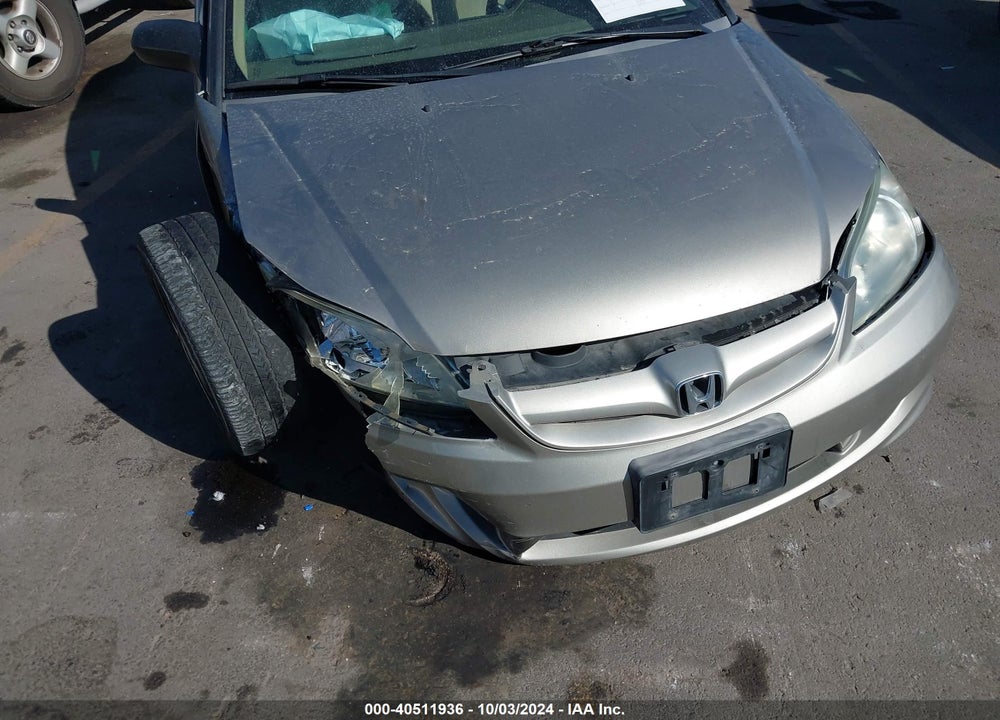 2005 HONDA CIVIC LX VIN: 1HGES16515L013954