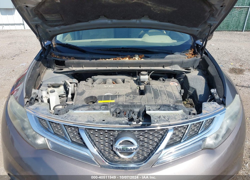2012 NISSAN MURANO LE VIN: JN8AZ1MU3CW106204