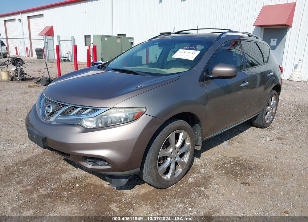 2012 NISSAN MURANO LE VIN: JN8AZ1MU3CW106204